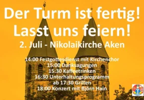 GemeindefestAken2023-mitProgramm und Sigel.jpg | Foto: Kirchengemeinde Aken